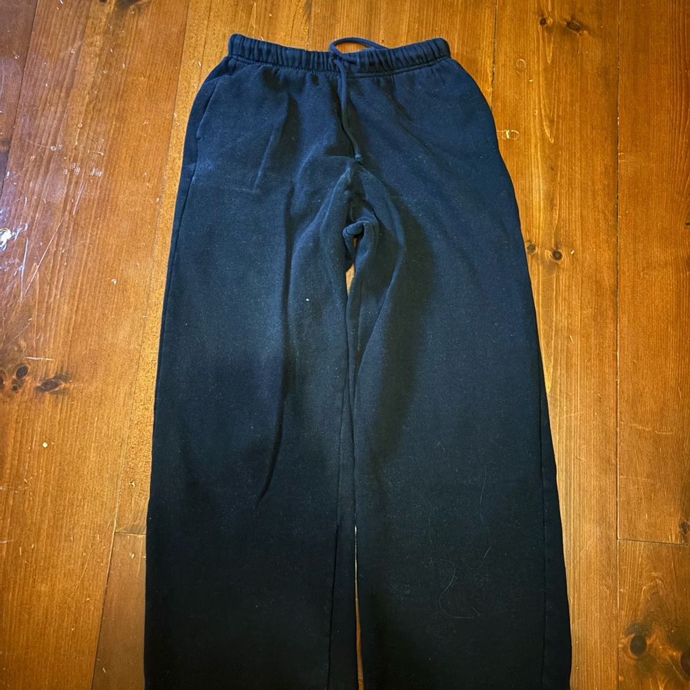 Old Navy Black Track Pants Relaxed fit